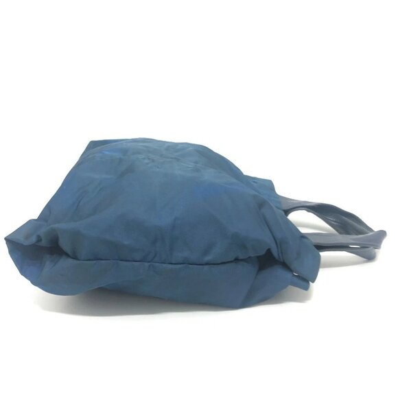PRADA VA0677 Triangle logo Tote bag Nylon blue/SilverHardware - Picture 9 of 12